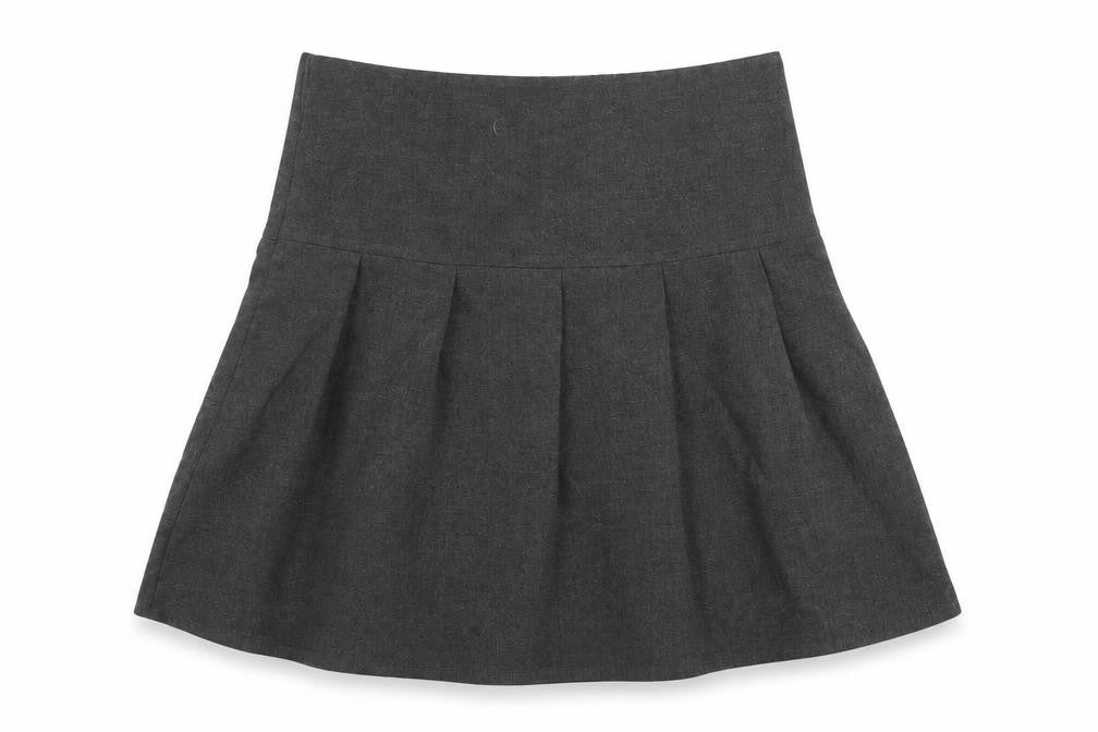 Marks and Spencer Girls Grey   A-Line Skirt Size 8-9 Years