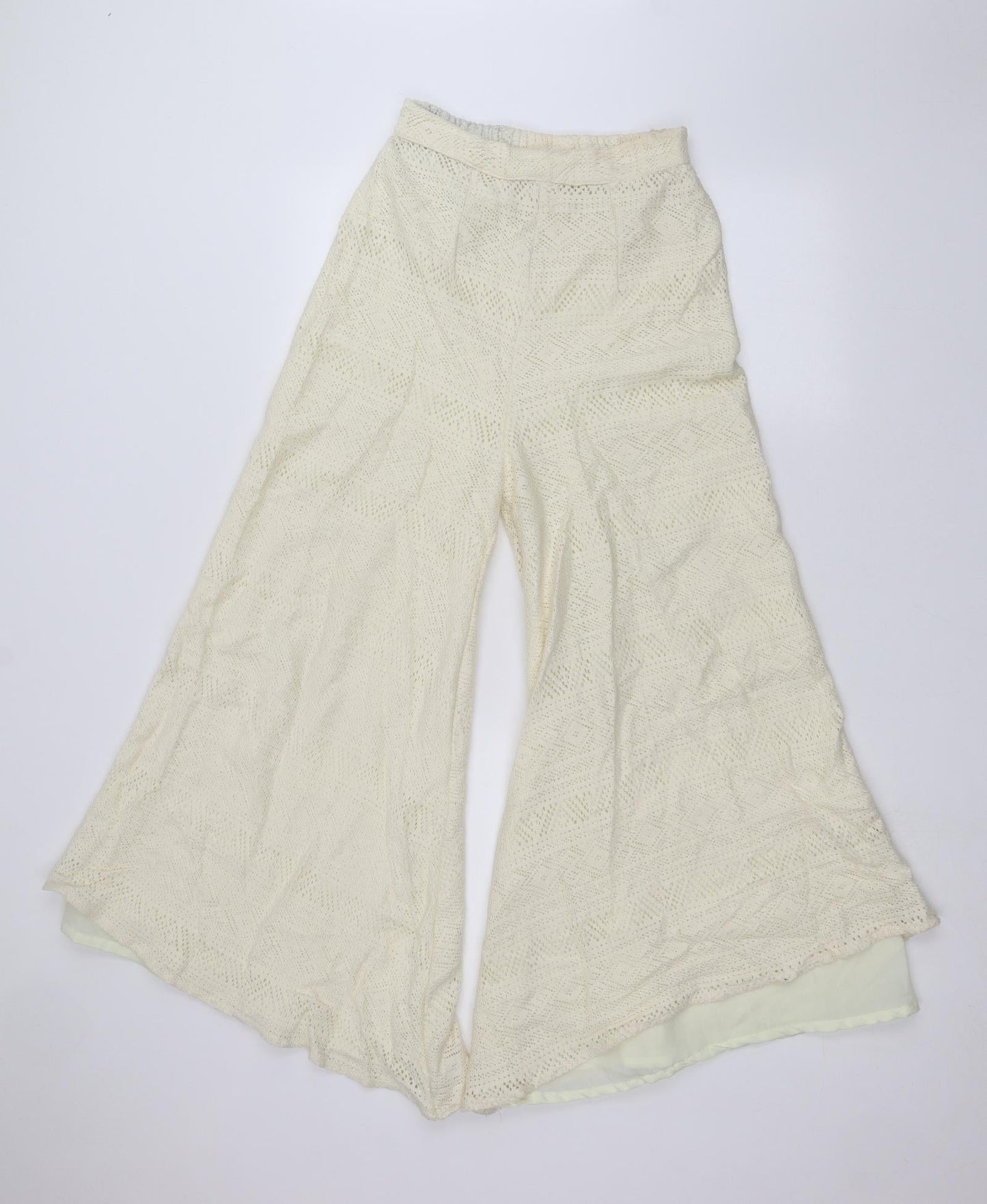 Preworn Womens White   Trousers  Size XS L23 in