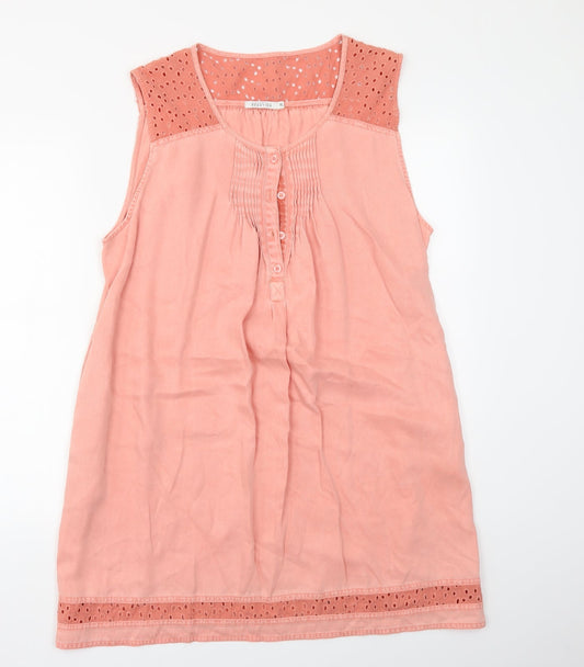 Kenneth Cole Womens Pink   Tunic Tank Size XL