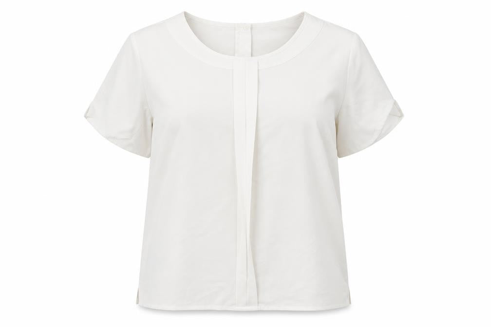 Preworn Womens White   Basic Blouse Size L