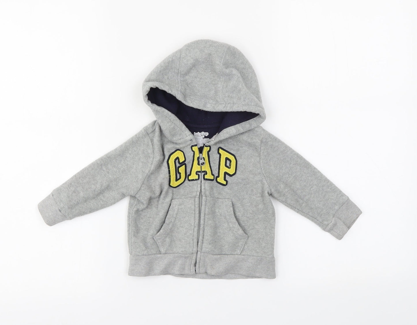 Gap Baby Grey   Full Zip Jumper Size 6-9 Months