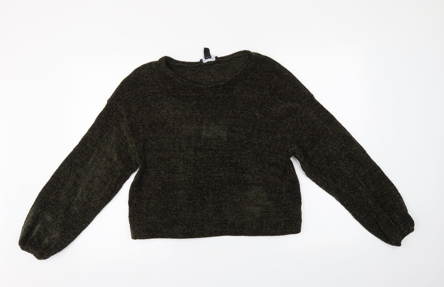 New Look Womens Green   Pullover Jumper Size M