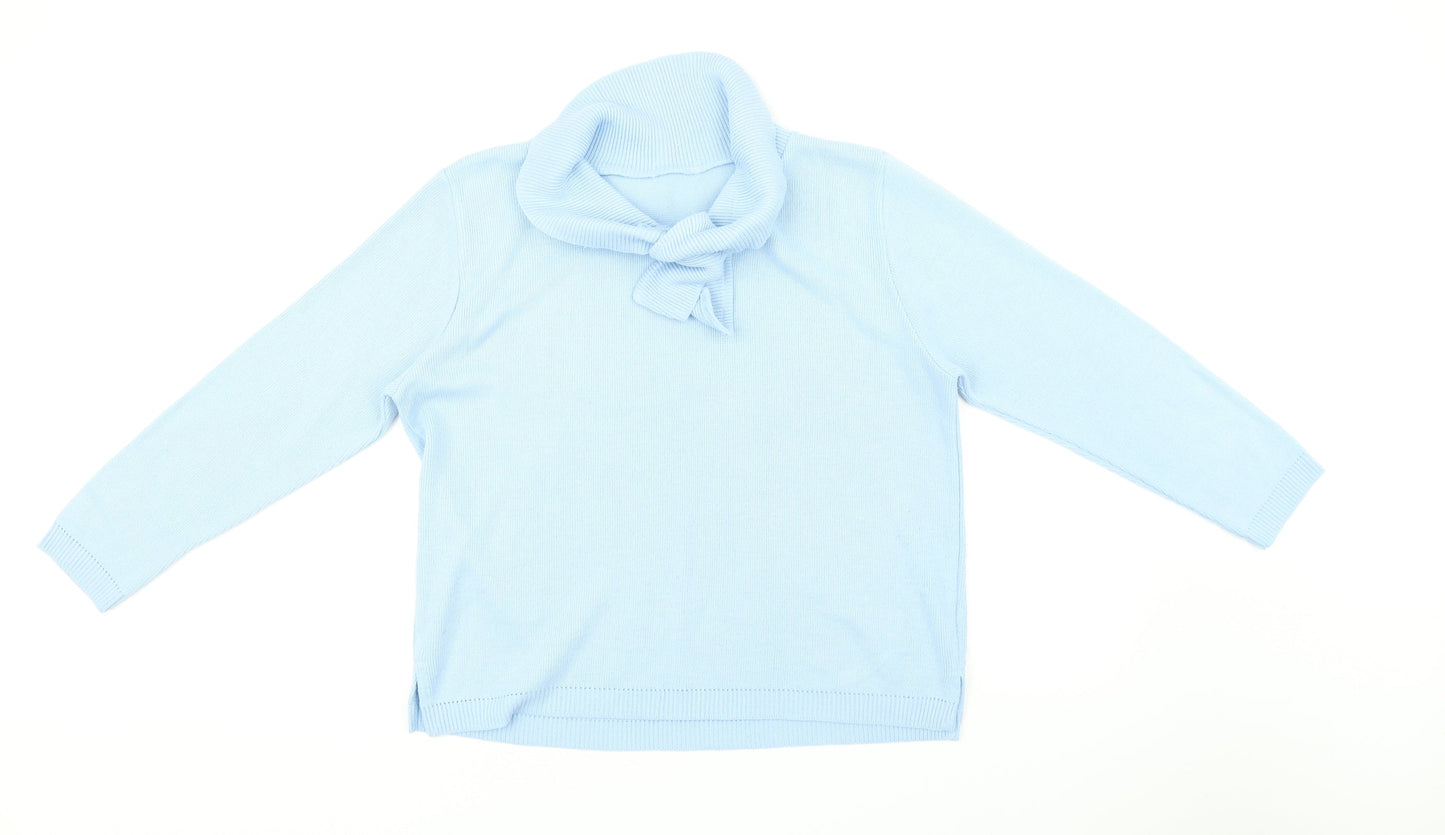 Preworn Womens Blue   Pullover Jumper Size L