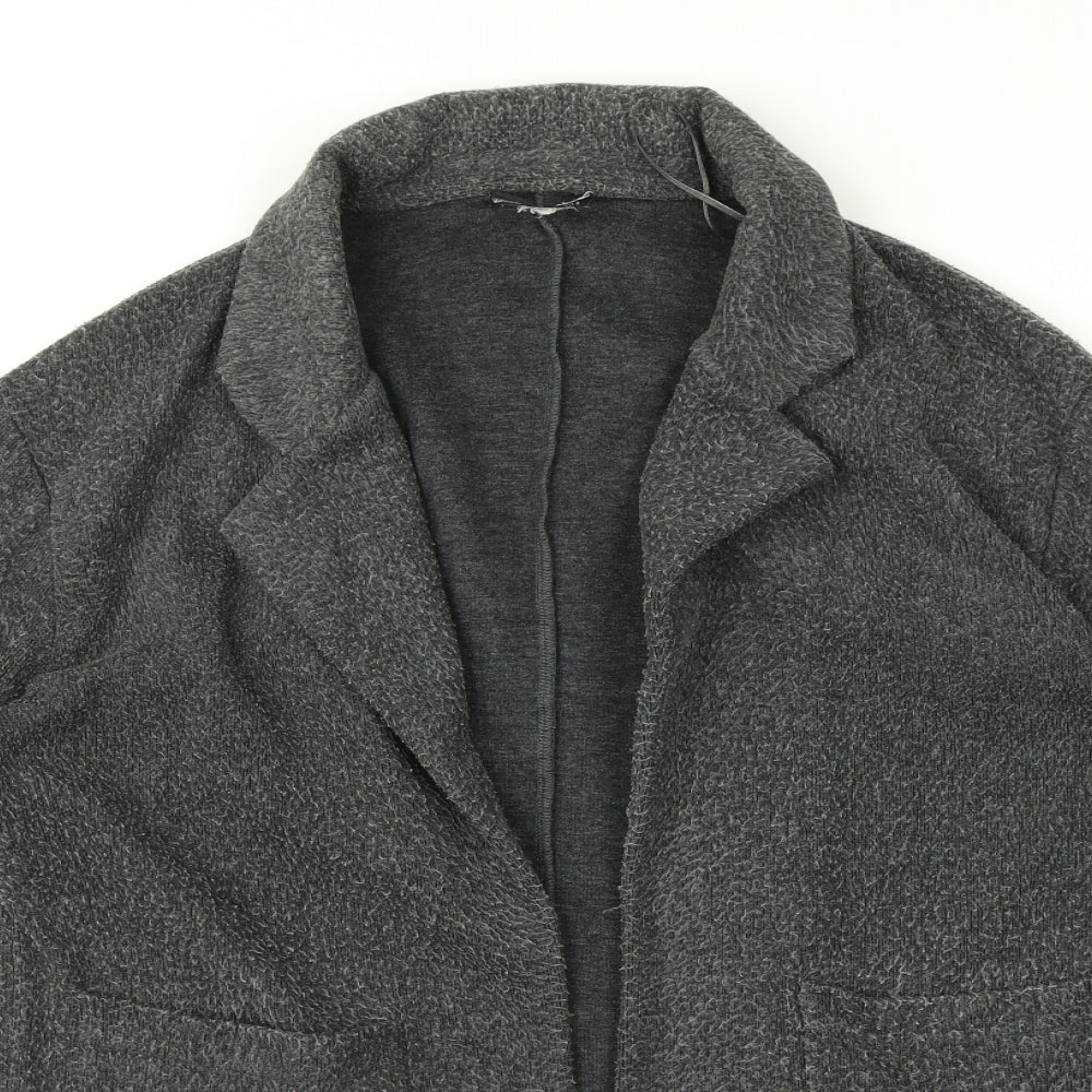 Zara Womens Grey   Cardigan Jumper Size M