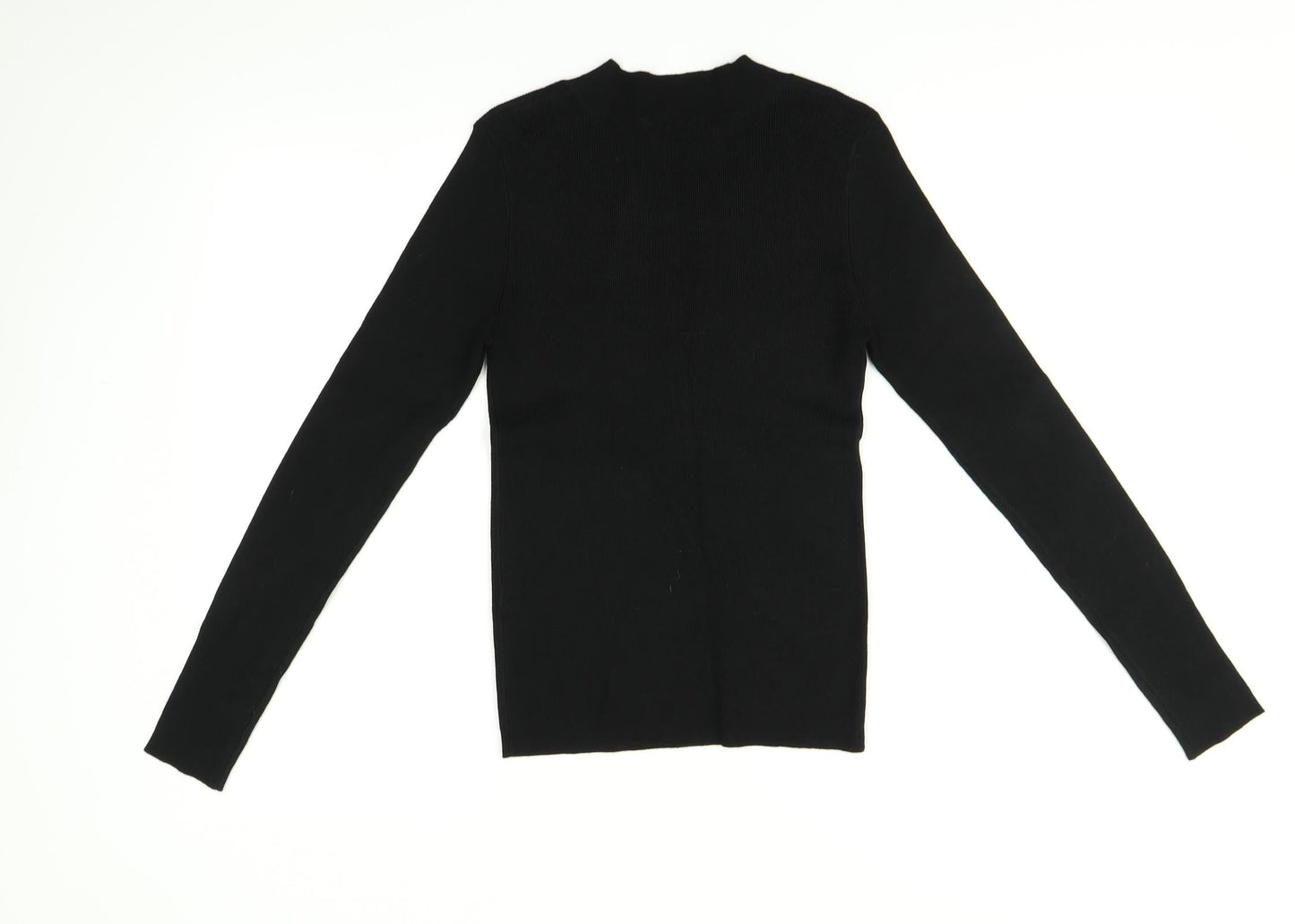 Oasis Womens Black   Pullover Jumper Size S