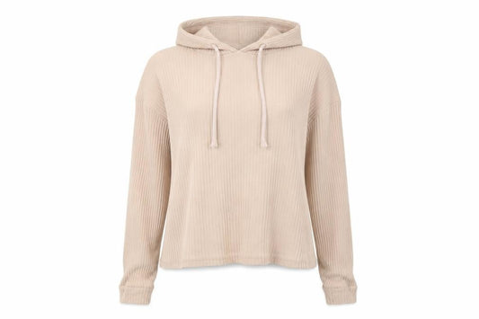 Primark Womens Brown Striped  Pullover Hoodie Size 14