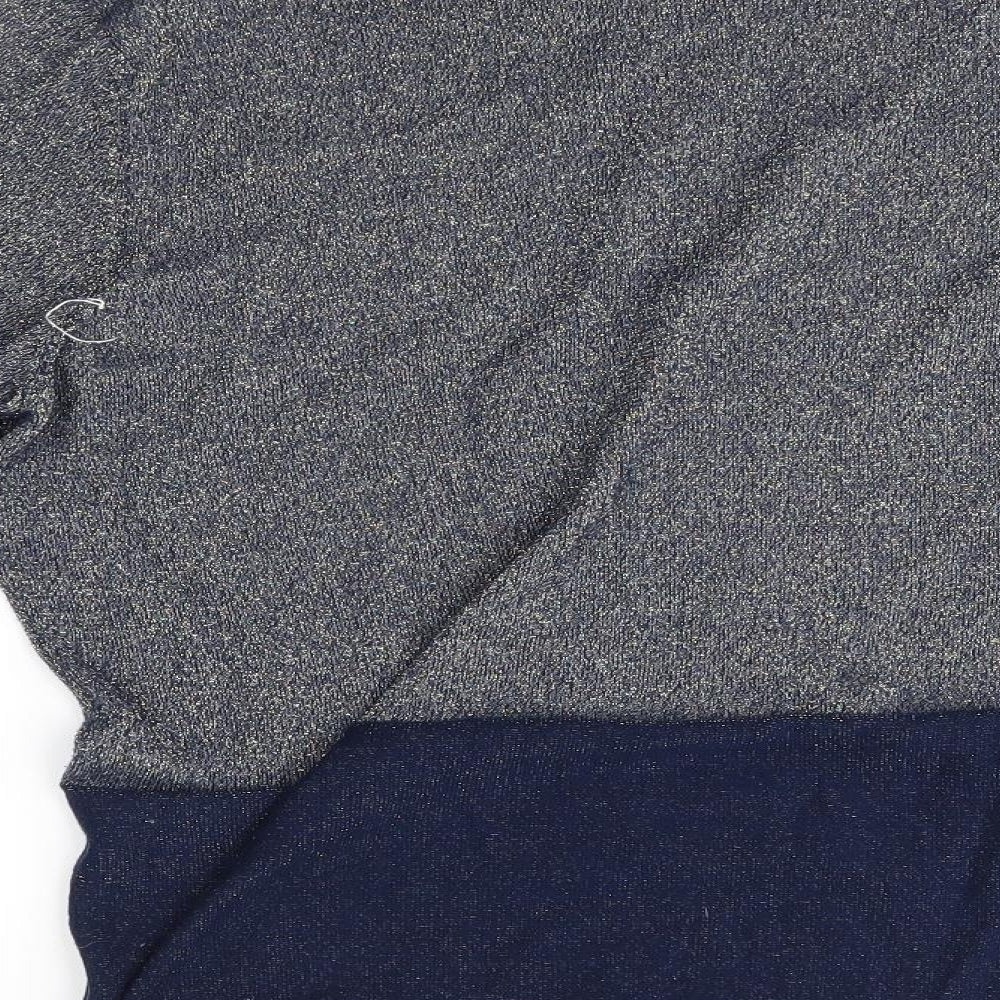 acenye Womens Grey   Pullover Jumper Size L