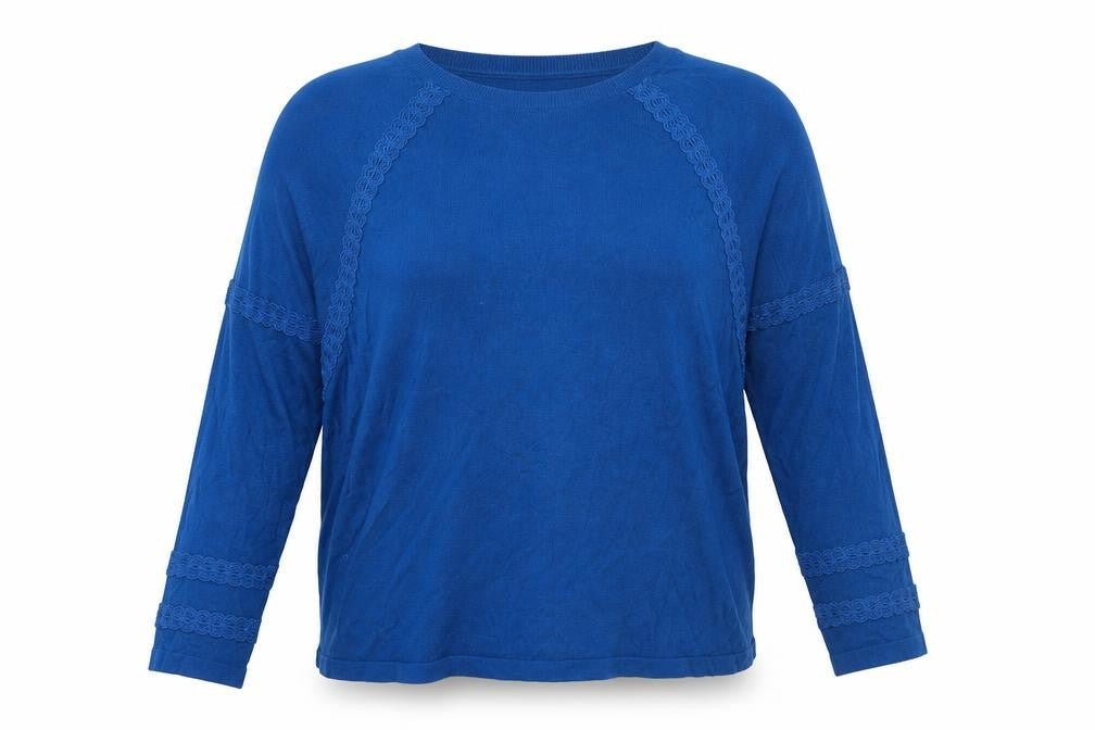 M&S Womens Blue   Pullover Jumper Size XL