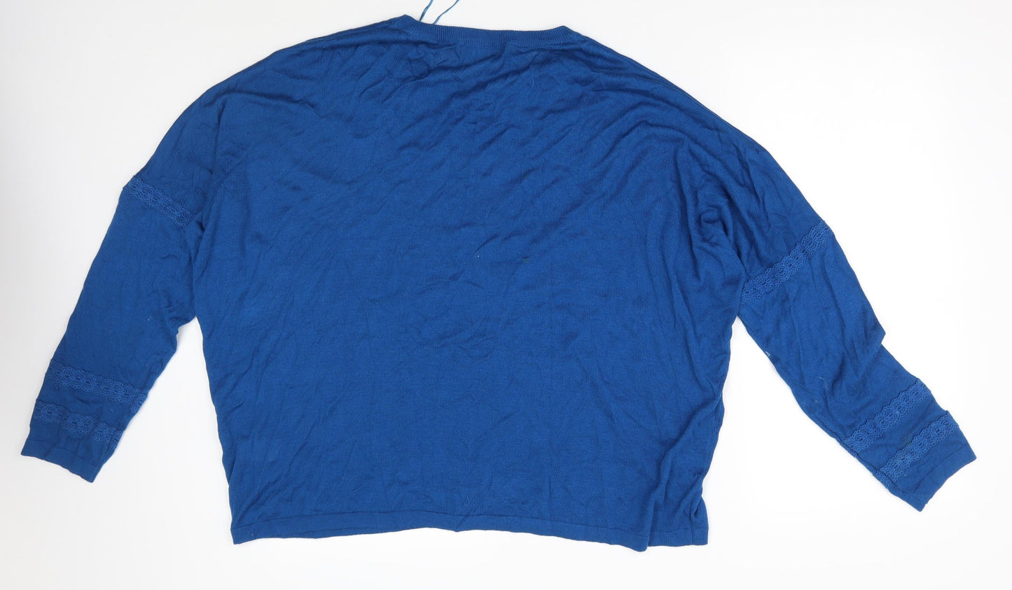 M&S Womens Blue   Pullover Jumper Size XL