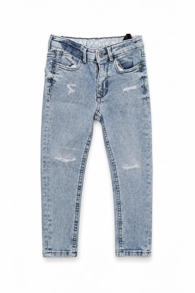 Matalan Girls Blue  Denim Straight Jeans Size 6 Years