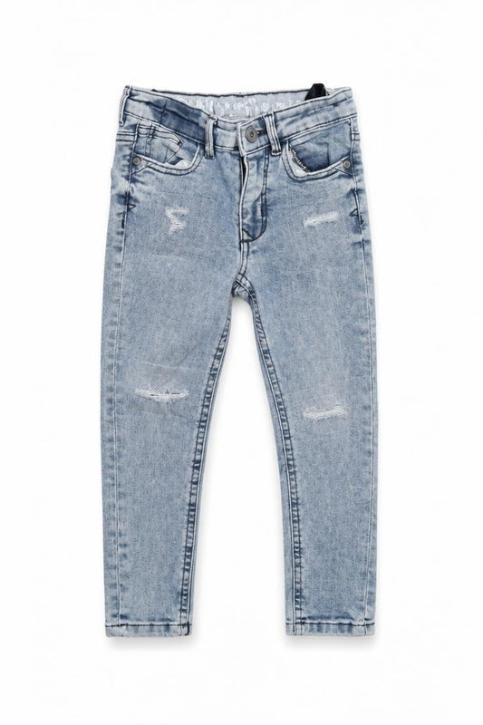 Matalan Girls Blue  Denim Straight Jeans Size 6 Years
