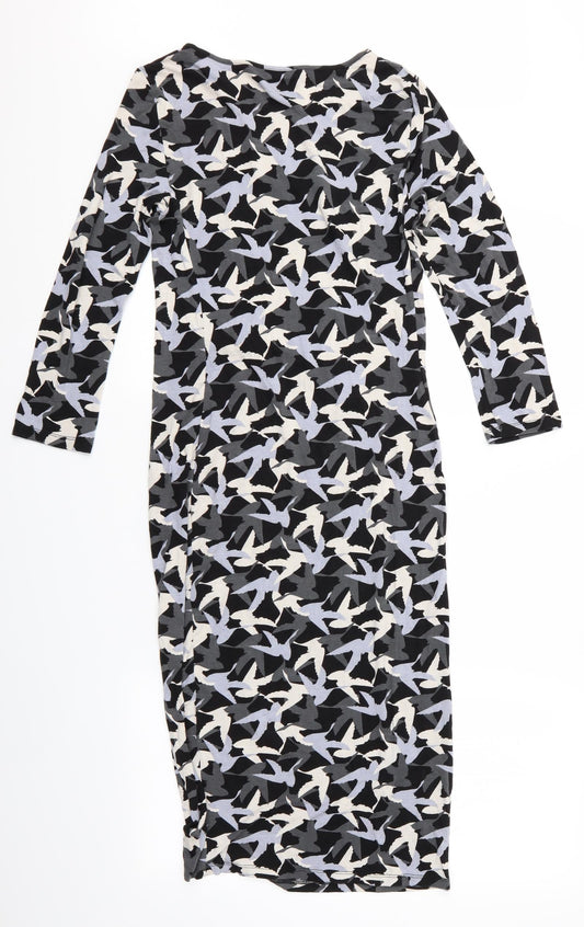 Oasis Womens Multicoloured Floral  Sheath  Size S  - Oasis Dress