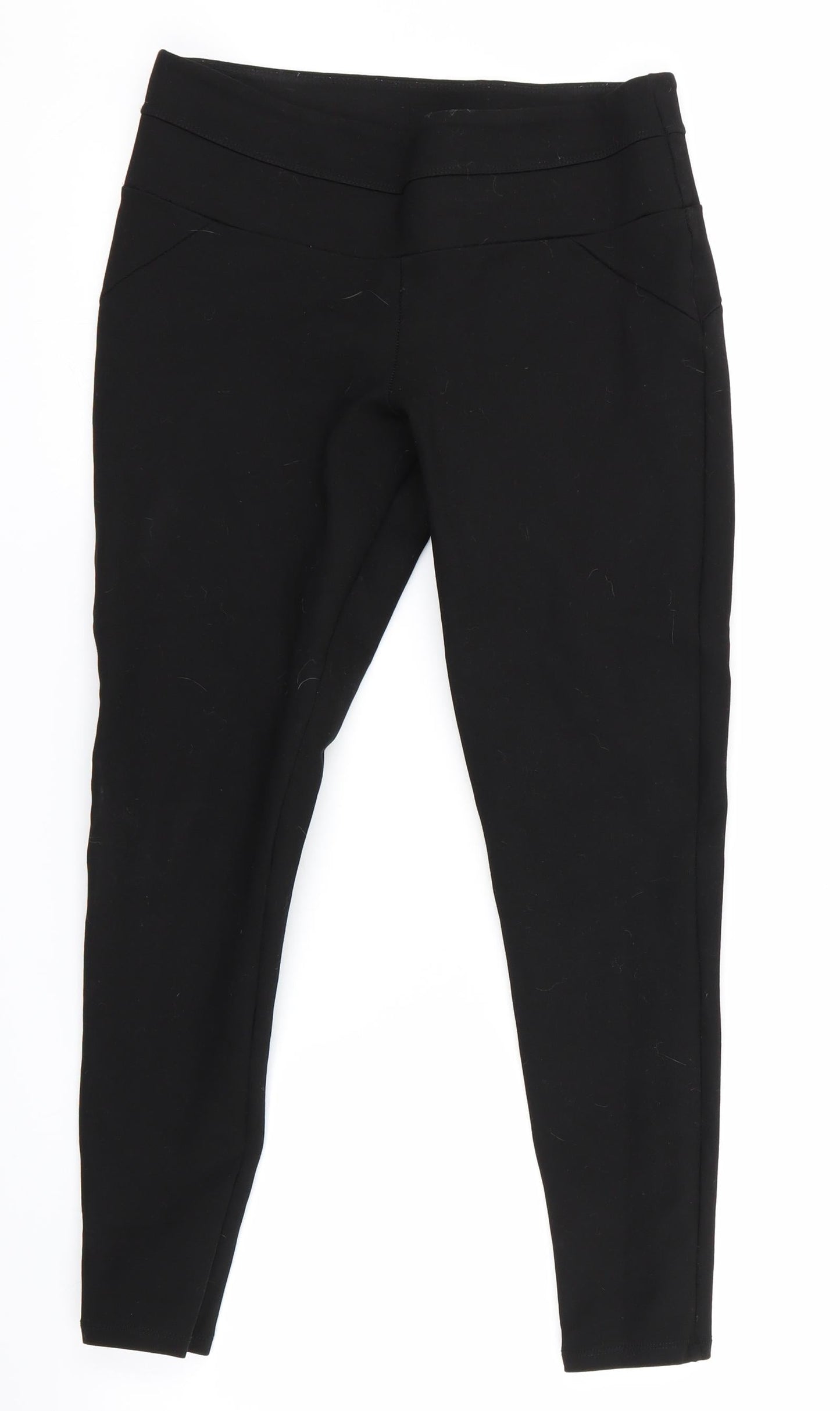 Florence and Fred Womens Black   Jegging Trousers Size 10 L25 in