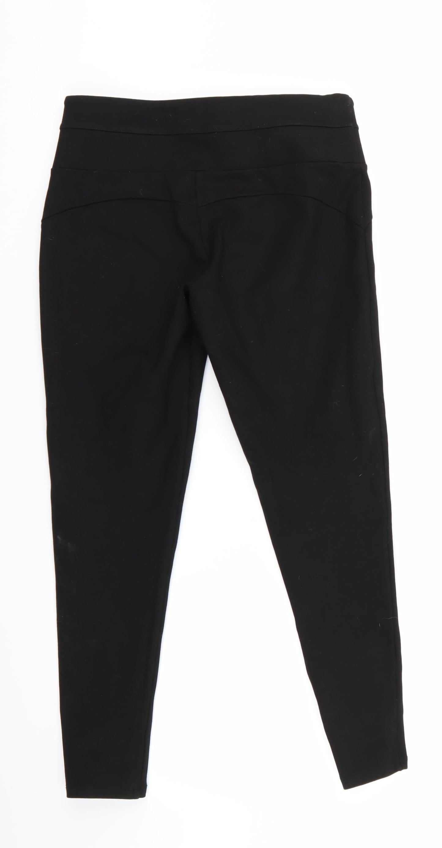 Florence and Fred Womens Black   Jegging Trousers Size 10 L25 in