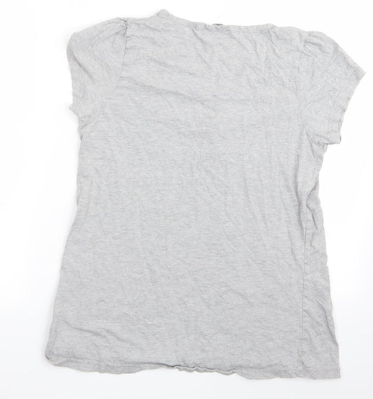 Goodnight Womens Grey    Pyjama Top Size 12