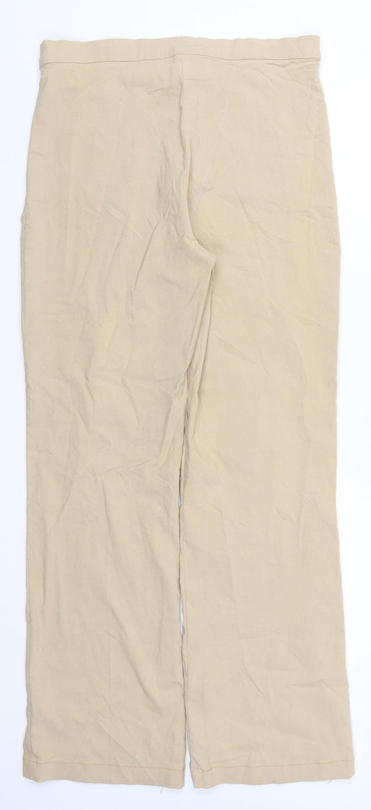 Kirtay Womens Beige   Trousers  Size 12 L28.5 in