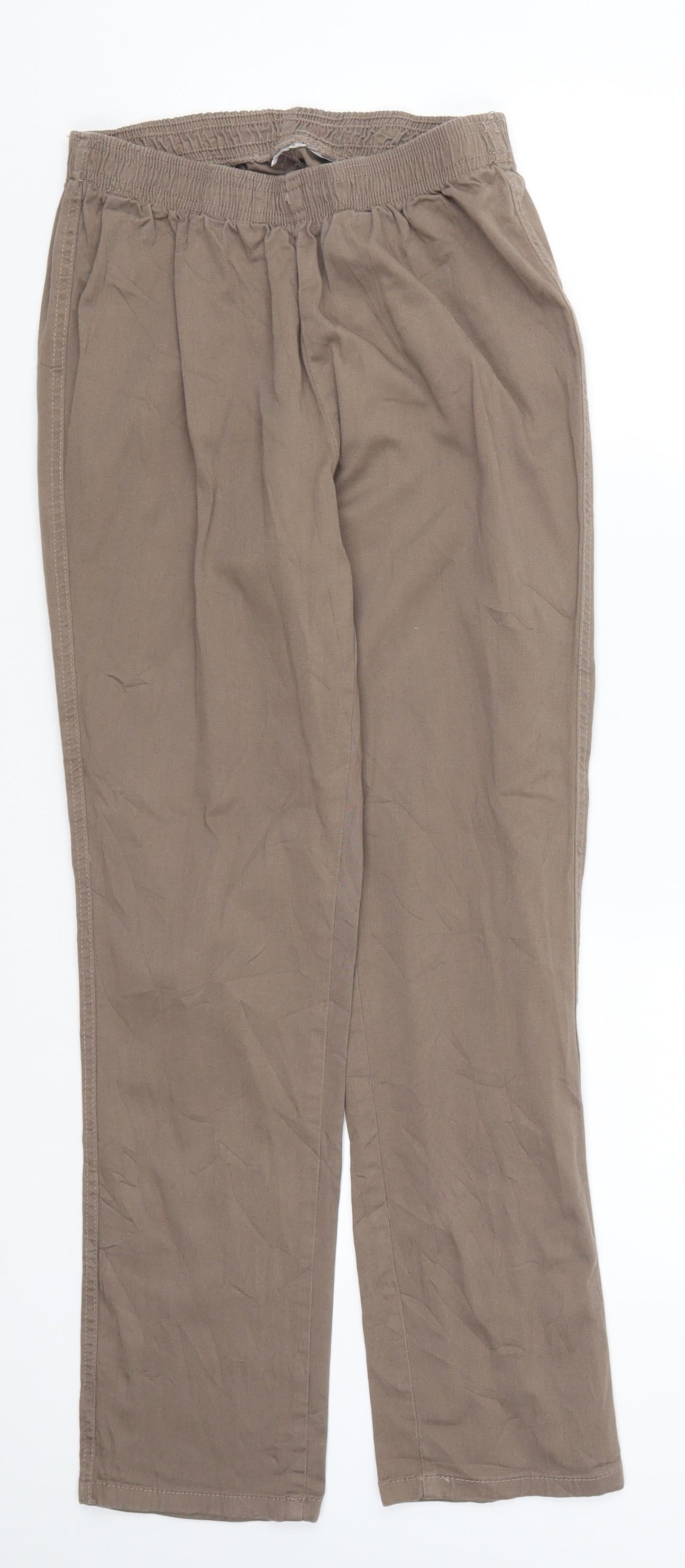 Preworn Womens Brown   Trousers  Size 27 in L27.5 in