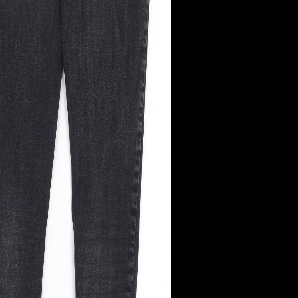 Denim Co Womens Grey  Denim Skinny Jeans Size 8 L20 in