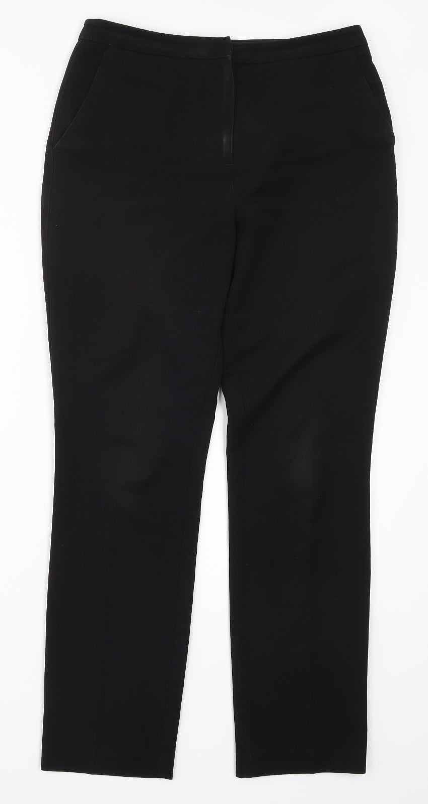 Papaya Womens Black   Trousers  Size 8 L28.5 in