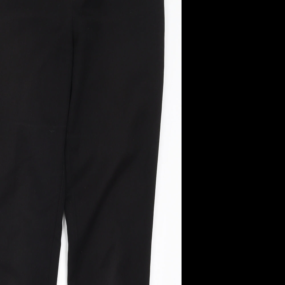 Papaya Womens Black   Trousers  Size 8 L28.5 in
