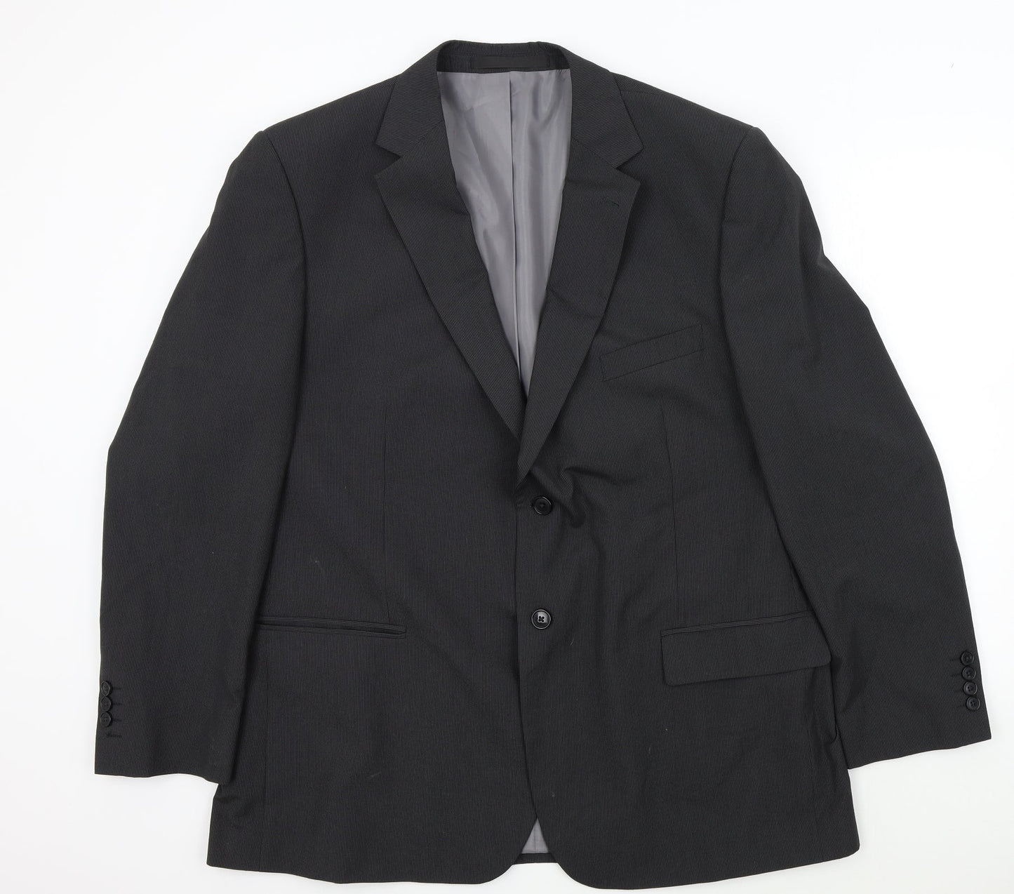 M&S Mens Grey   Jacket Suit Jacket Size 46