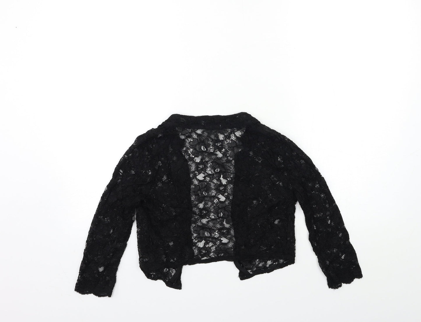 H&M Womens Black  Knit Cardigan Jumper Size XS