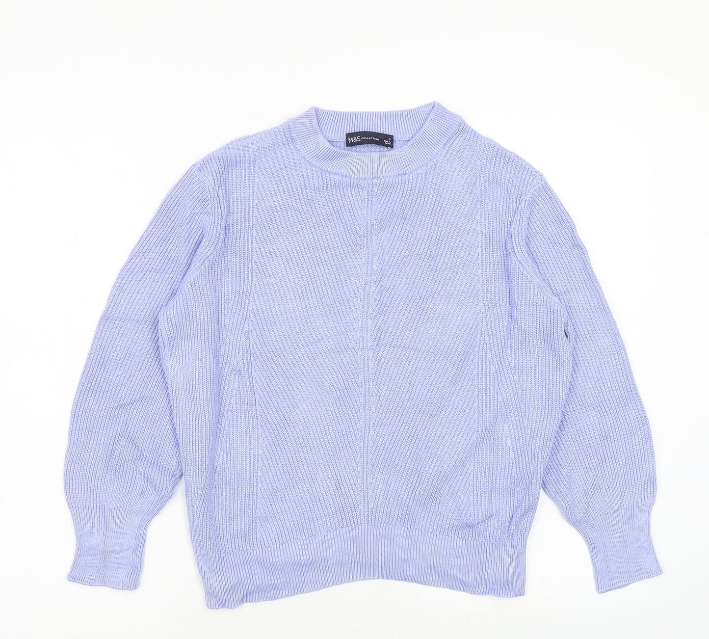M&S Womens Blue   Pullover Jumper Size S