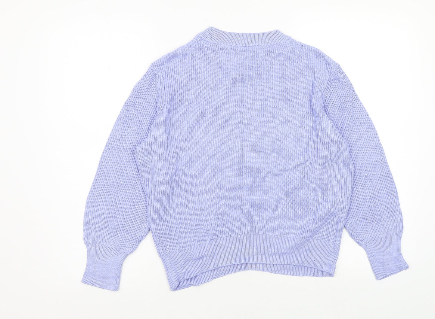 M&S Womens Blue   Pullover Jumper Size S