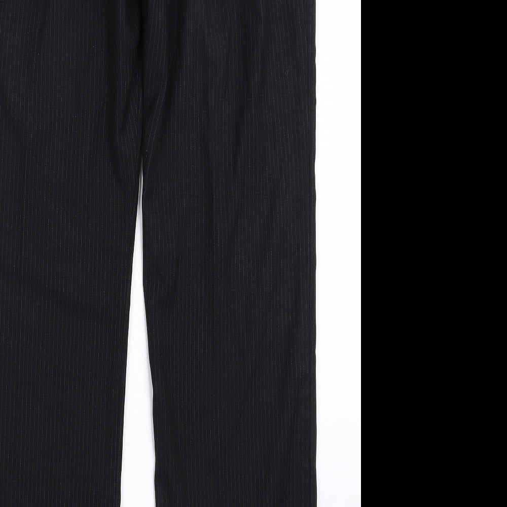 NEXT Mens Blue Striped  Dress Pants Trousers Size 32 L30 in