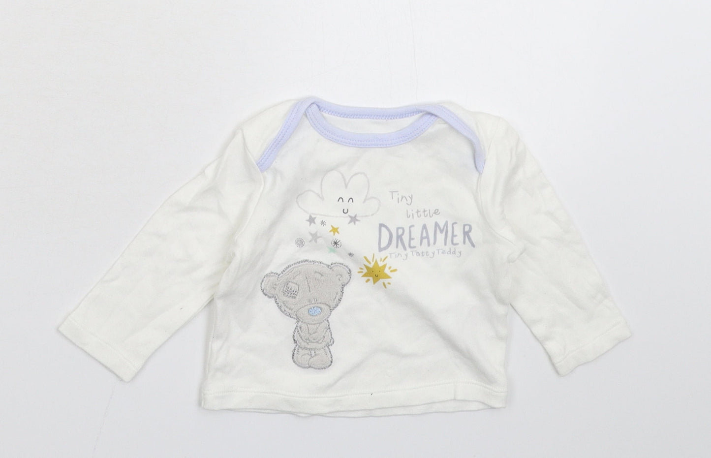 Me To You Baby White   Basic T-Shirt Size 3-6 Months