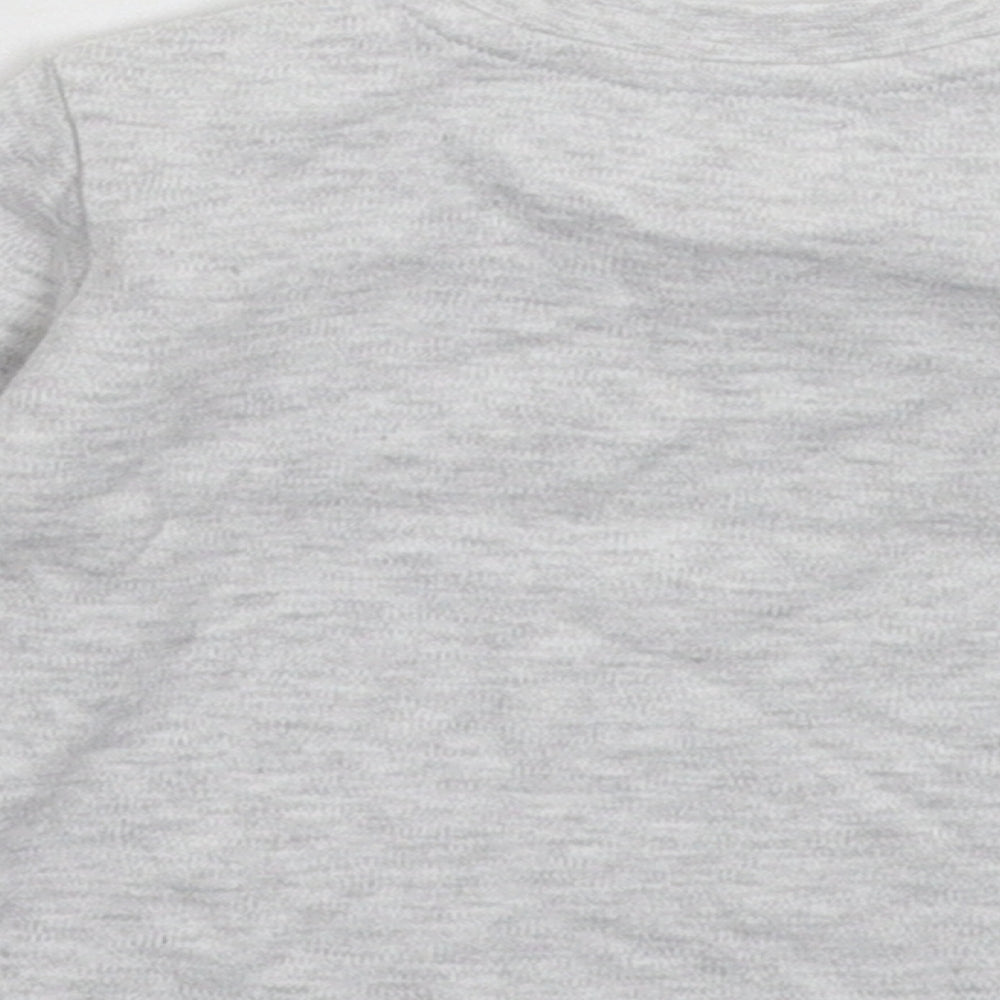 Very Baby Grey   Basic T-Shirt Size 3-6 Months