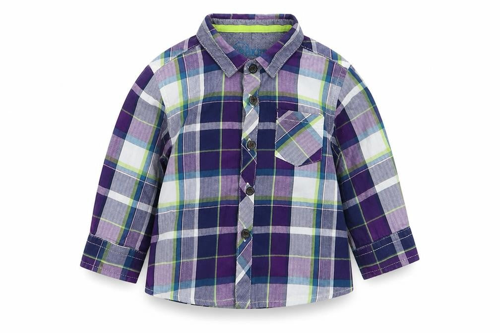 Debenhams Boys Multicoloured Check  Basic Button-Up Size 6-9 Months