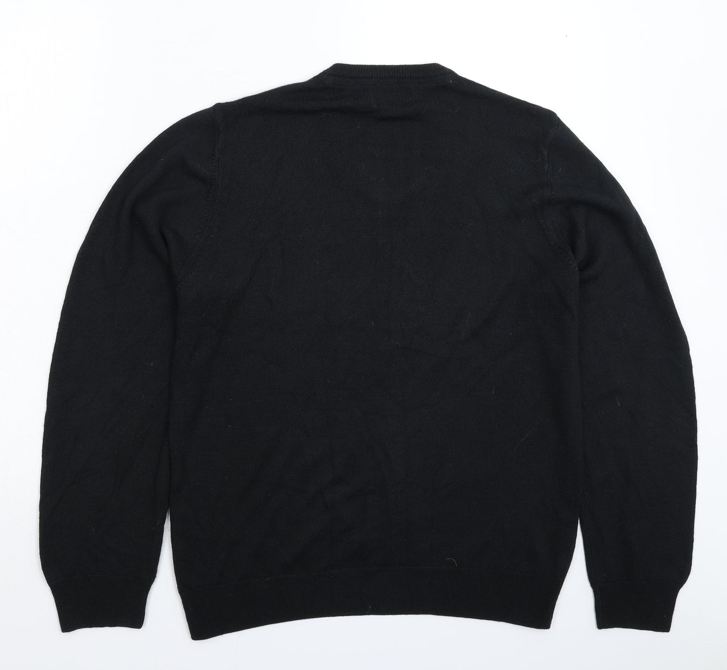 Marks and Spencer Womens Black  Knit Pullover Jumper Size M