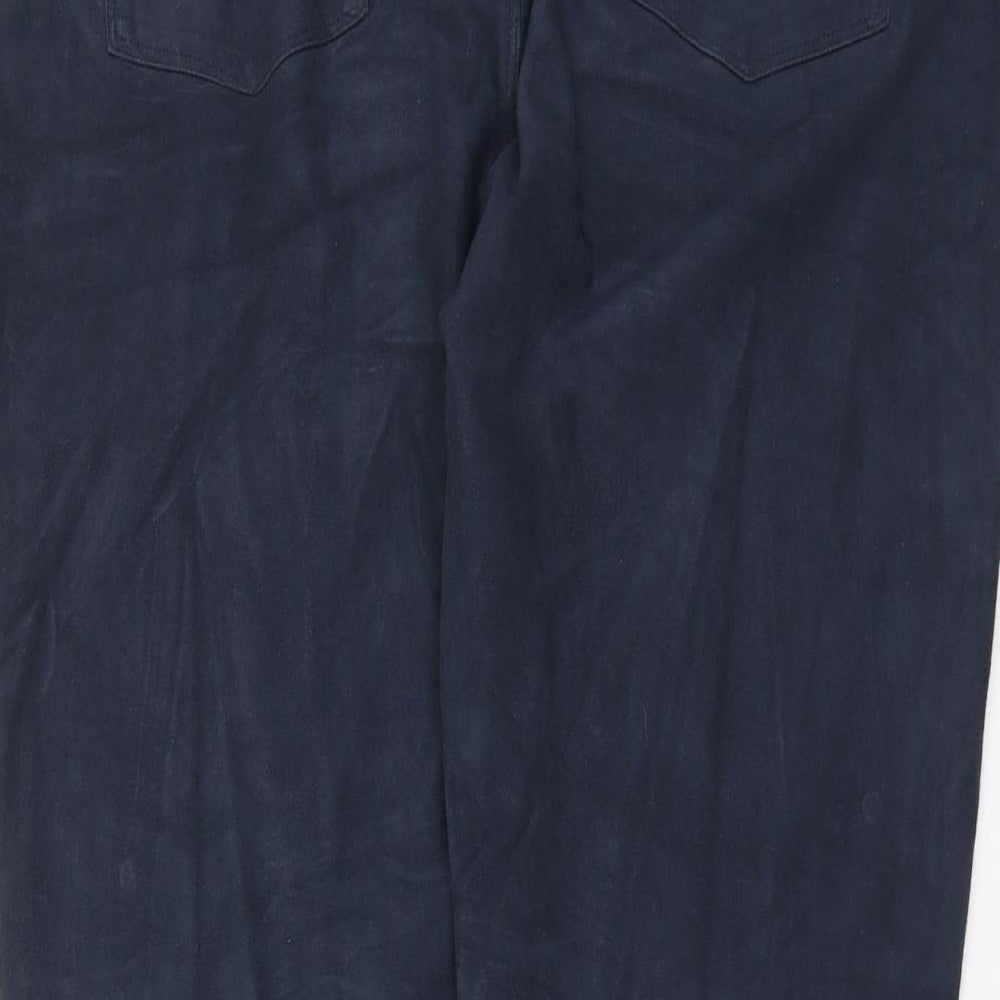 Marks and Spencer Womens Blue   Trousers  Size 16 L29 in