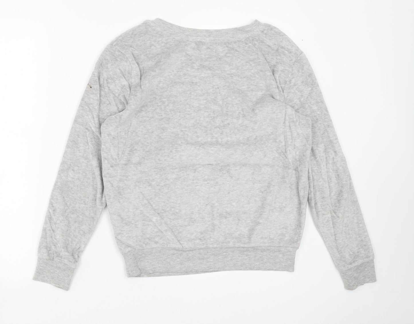 Primark Womens Grey Solid  Top Pyjama Top Size S  - FRIENDS