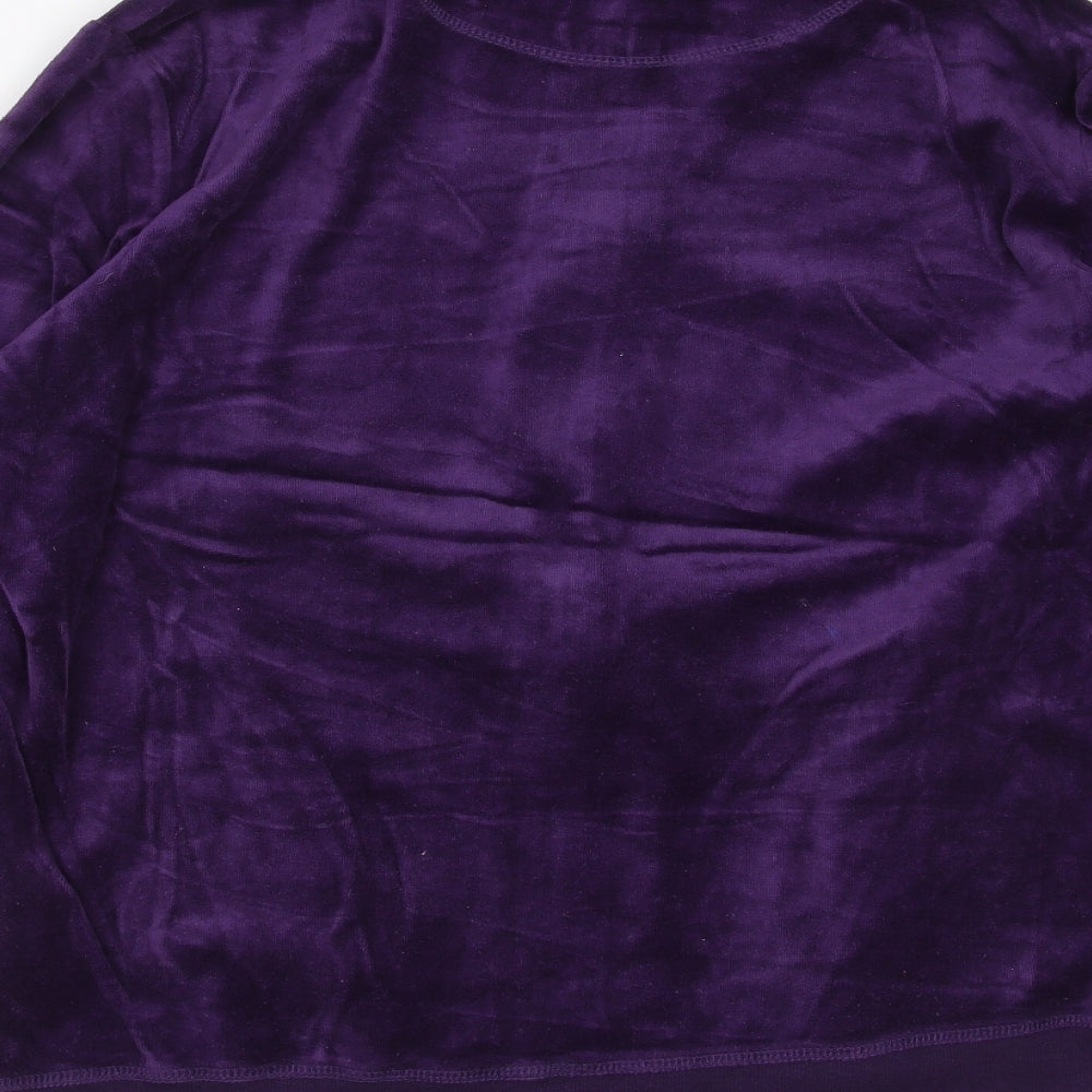 ESMARA Womens Purple   Full Zip Jumper Size XL