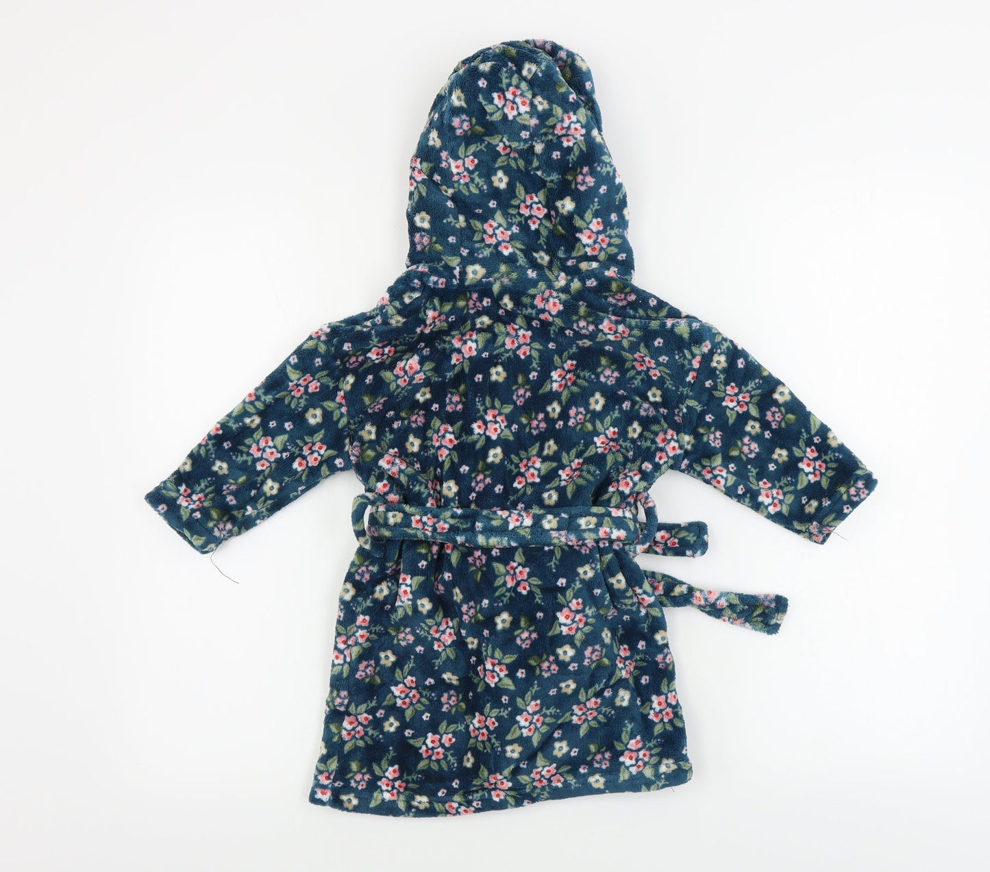 NEXT  Girls Green Floral   Gown Size 2 Years