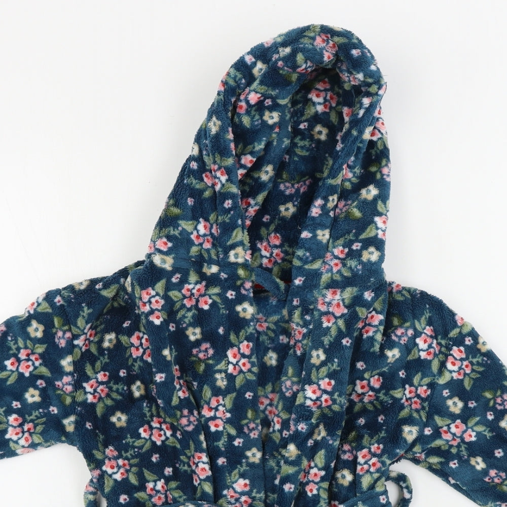 NEXT  Girls Green Floral   Gown Size 2 Years