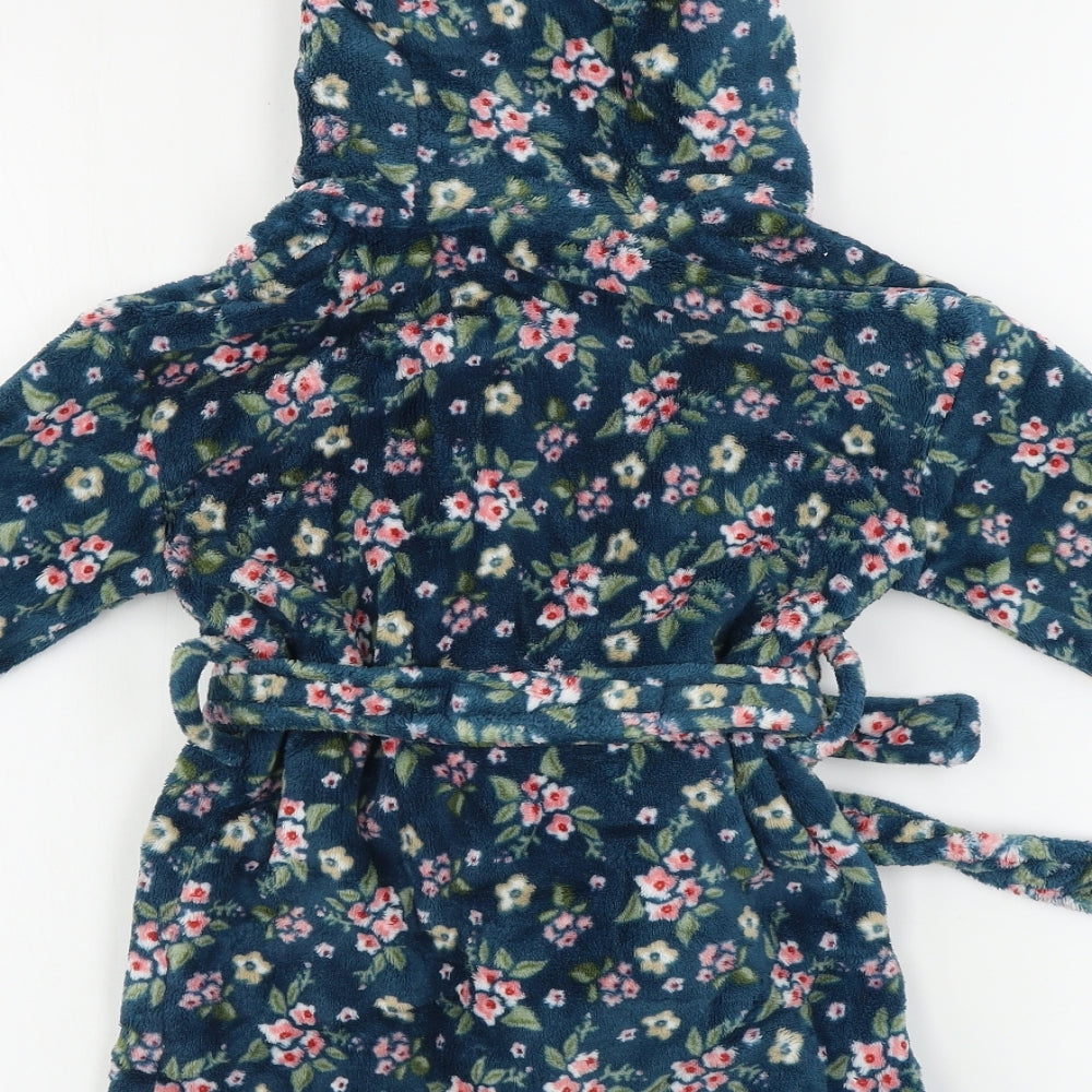 NEXT  Girls Green Floral   Gown Size 2 Years