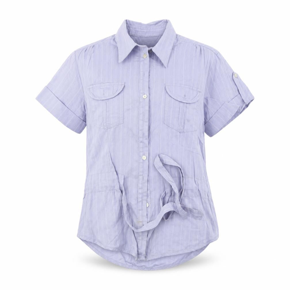 Marks and Spencer  Womens Blue   Basic Button-Up Size 8