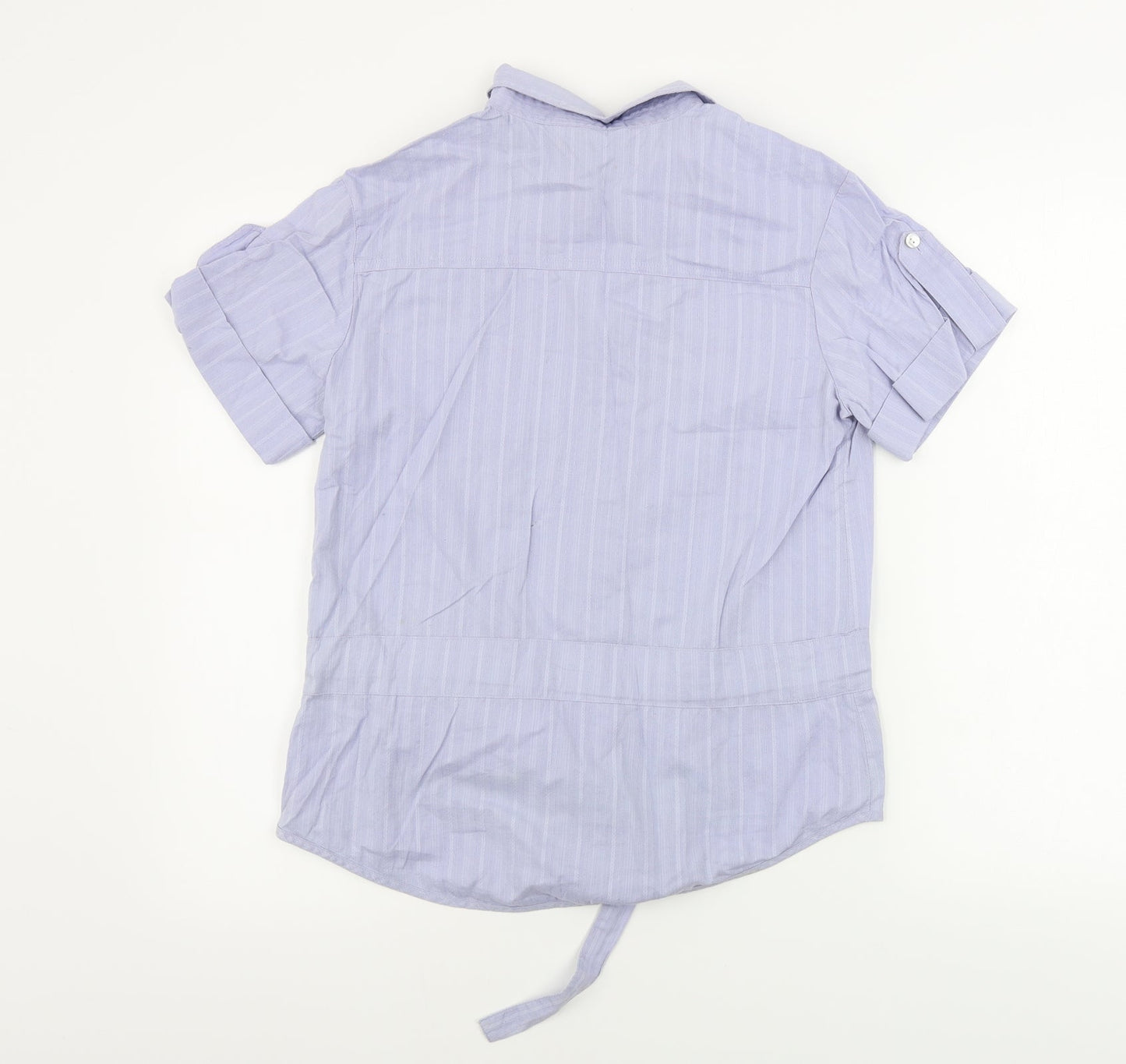 Marks and Spencer  Womens Blue   Basic Button-Up Size 8