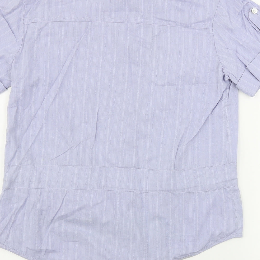Marks and Spencer  Womens Blue   Basic Button-Up Size 8
