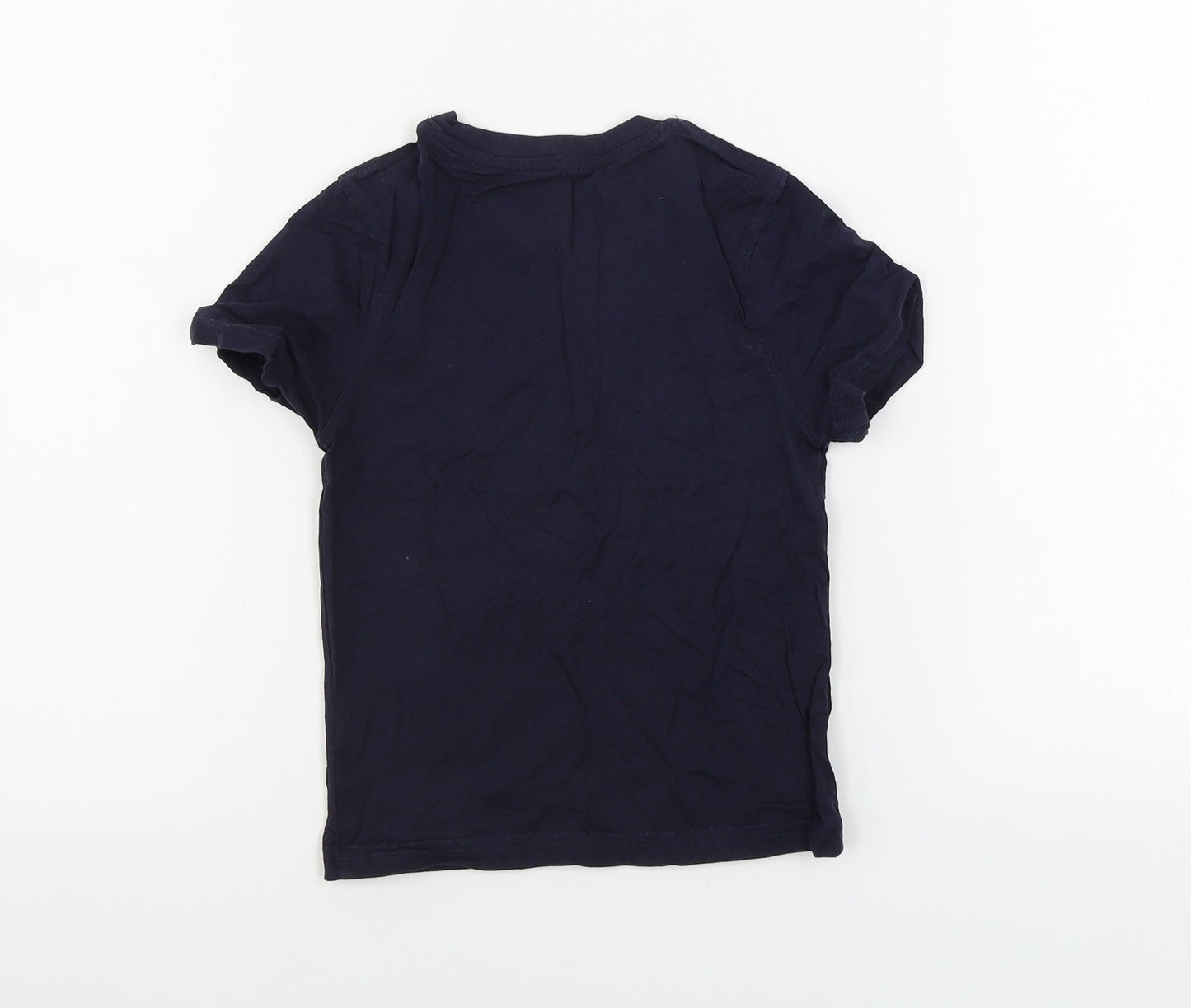 George  Boys Blue   Basic T-Shirt Size 4-5 Years