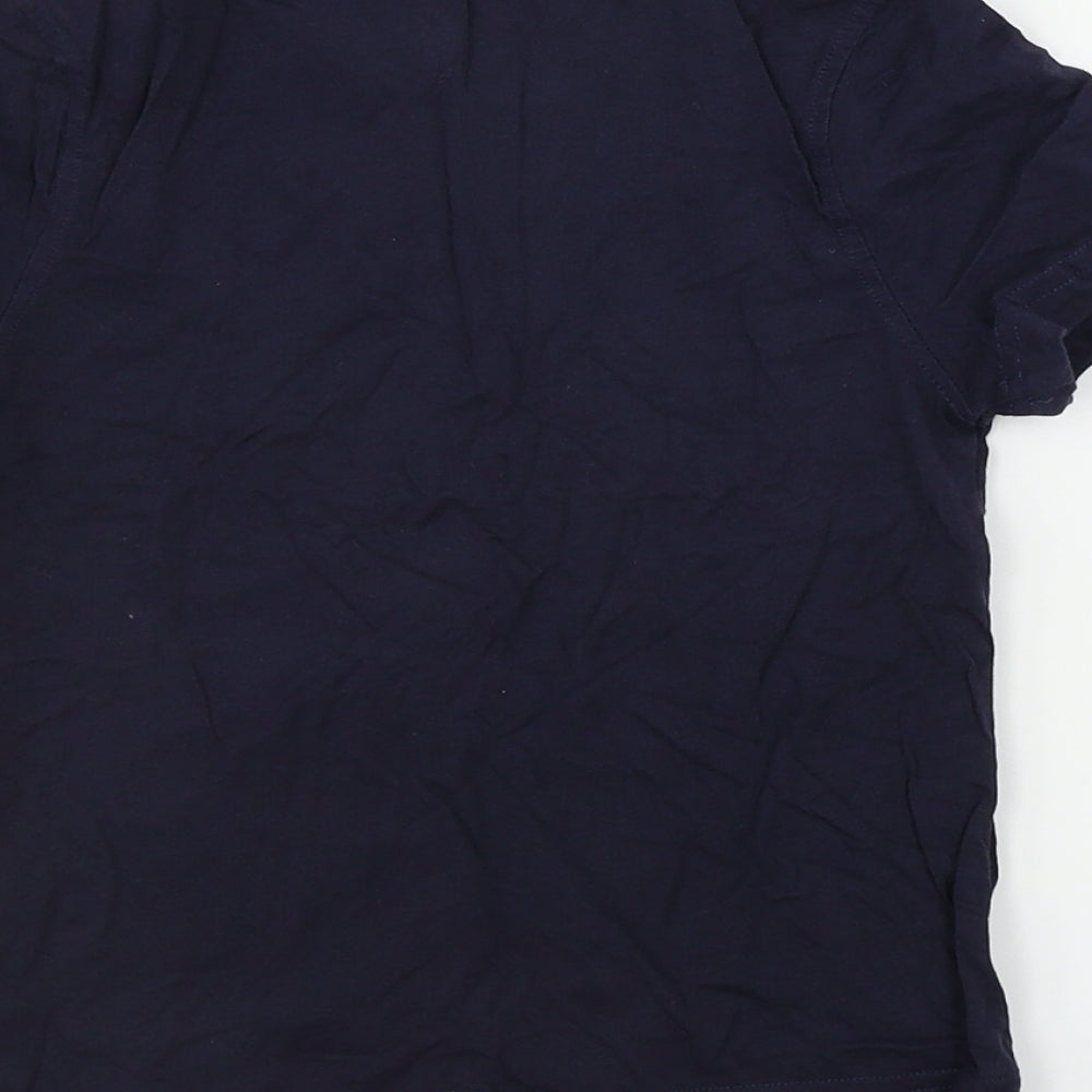 George  Boys Blue   Basic T-Shirt Size 4-5 Years