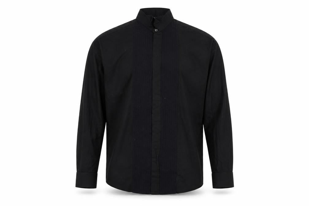 colin ross Mens Black    Button-Up Size 17