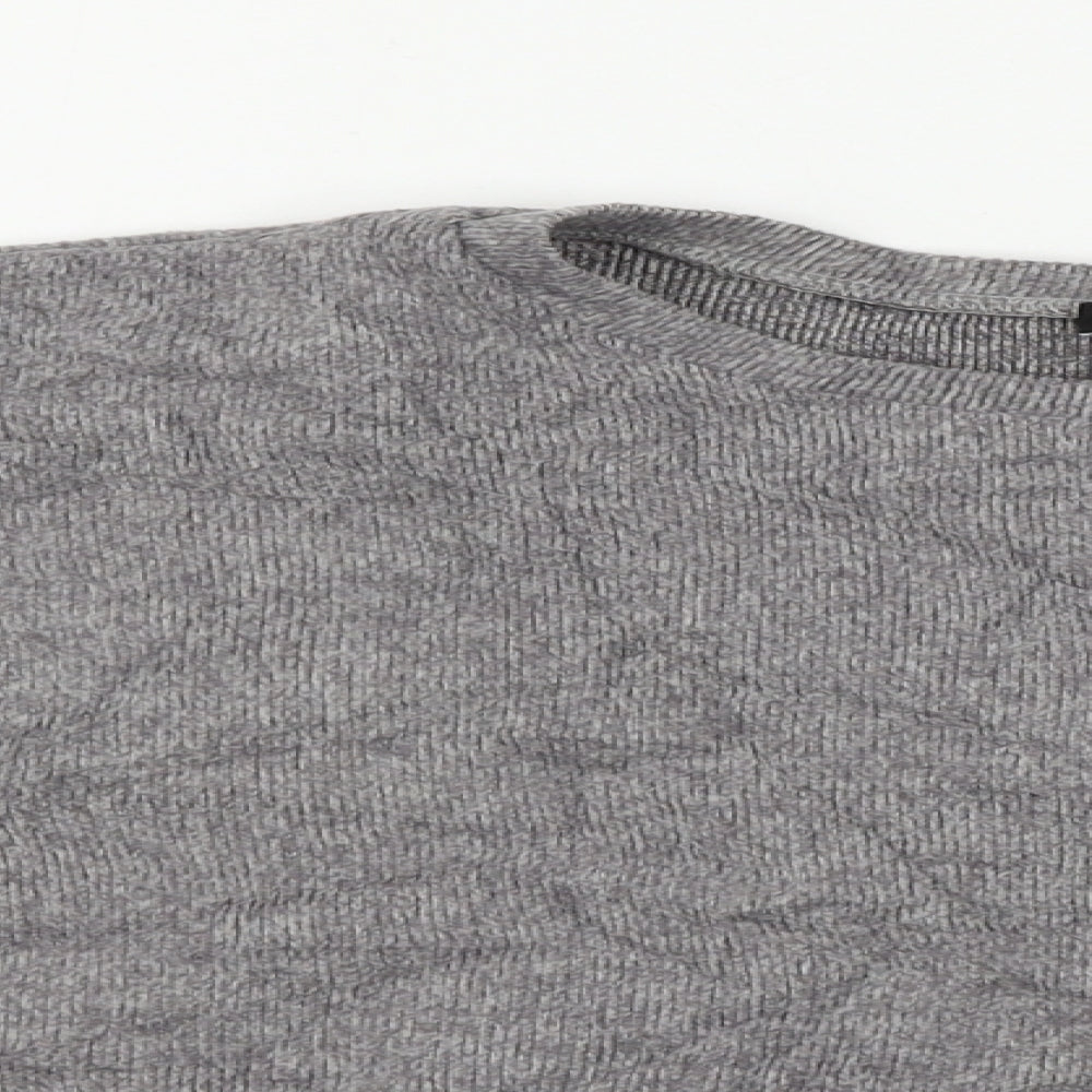 New Look Womens Grey   Pullover Jumper Size M