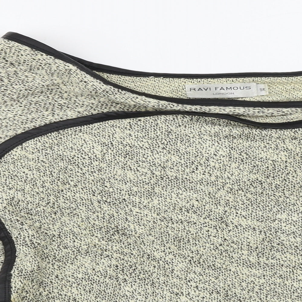Ravi Famous  Womens Beige   Cardigan Jumper Size 14