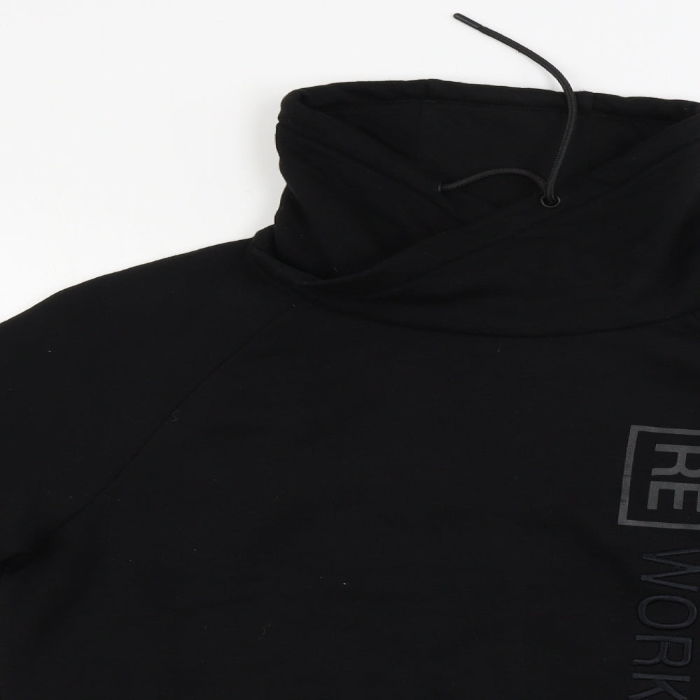 H&M  Womens Black   Pullover Jumper Size S