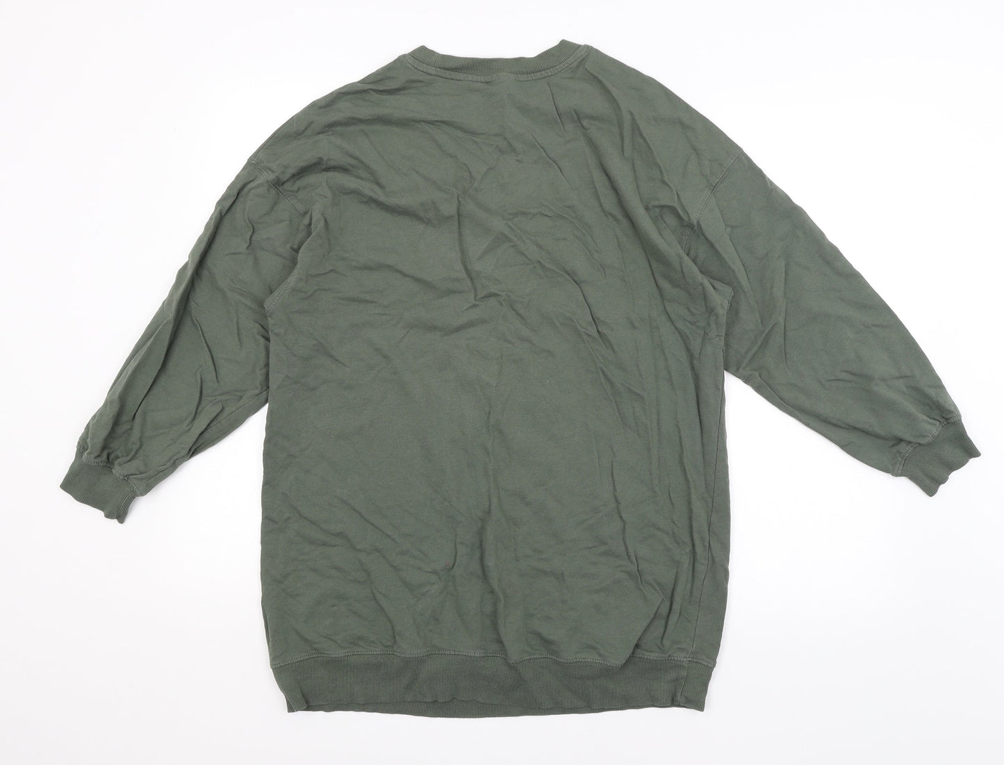H&M Womens Green   Pullover Jumper Size S  - Sunshine & Good Feelings