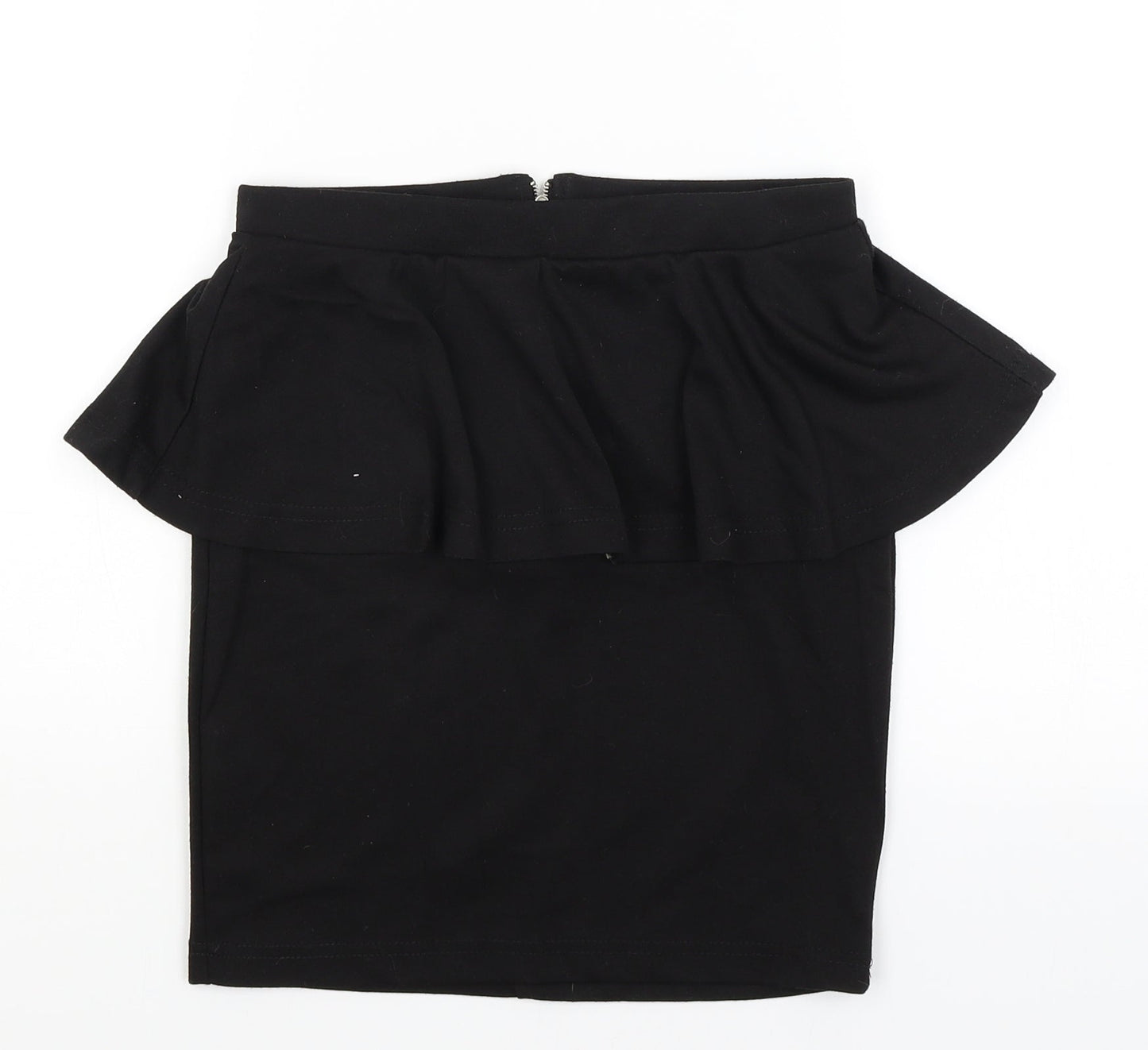 Preworn Womens Black   Straight & Pencil Skirt Size XS